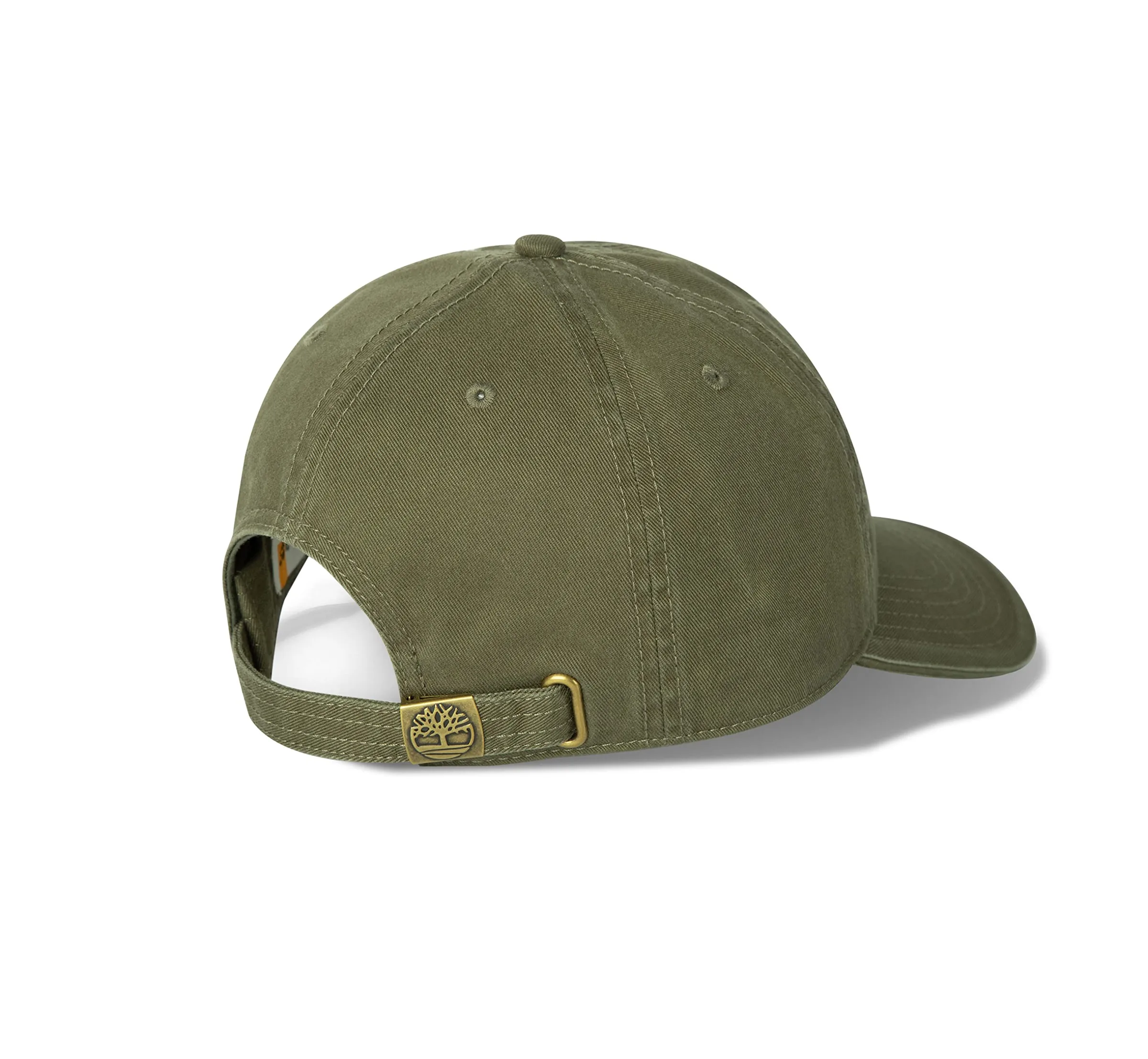 Timberland Mens Baseball Cap with Leather Patch Logo