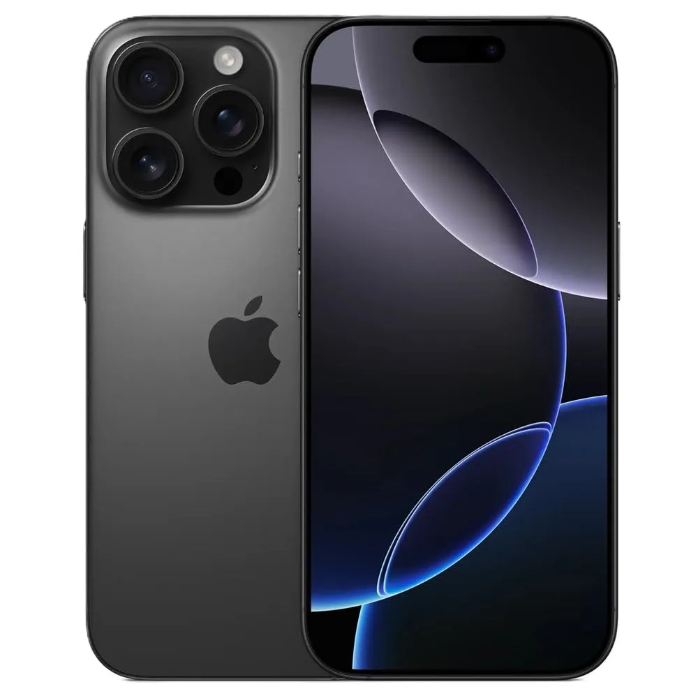 Apple iPhone (Renewed Premium) 16 Pro Max, US Version, 256GB, Black Titanium - Unlocked