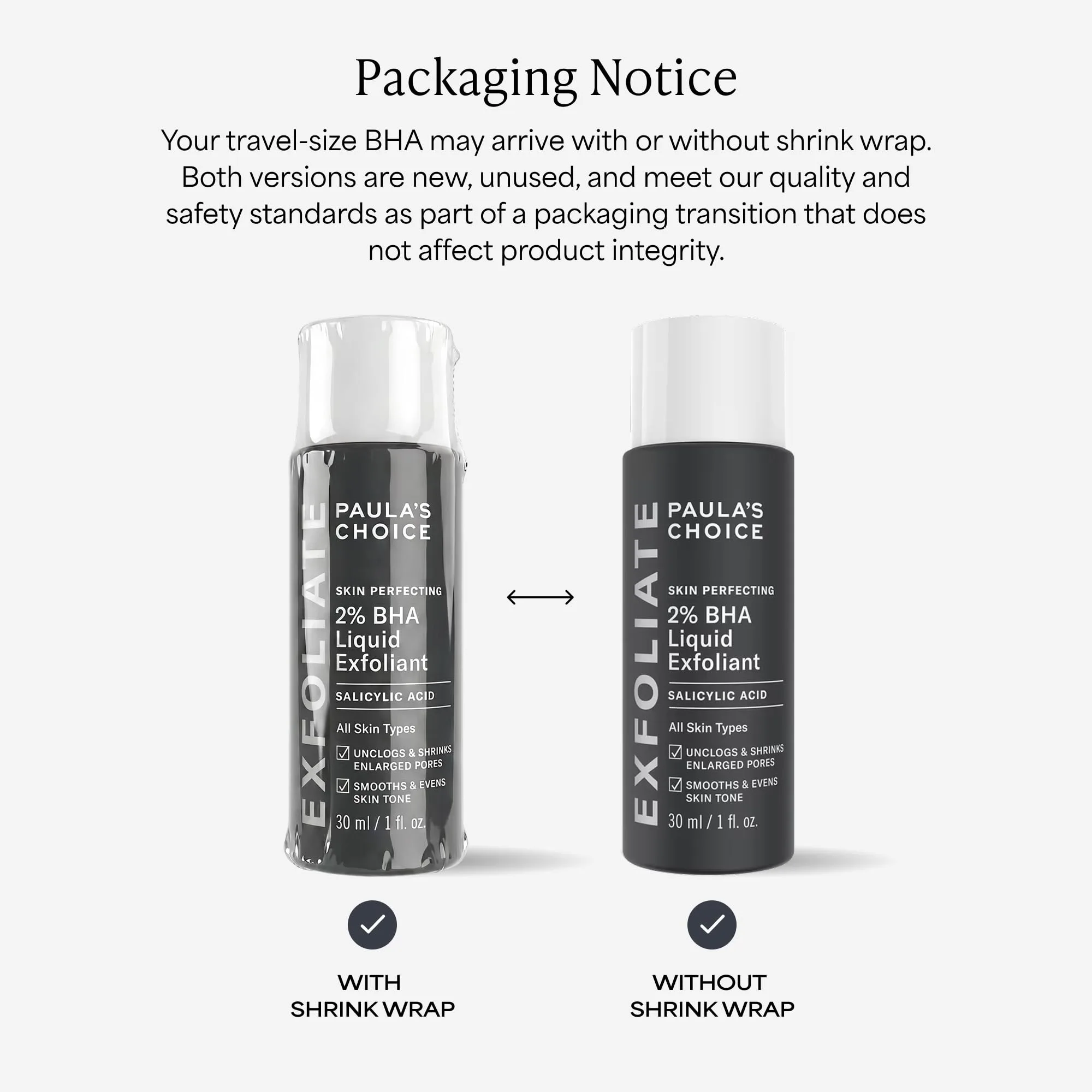 Paula's Choice SKIN PERFECTING 2% BHA Liquid Salicylic Acid Exfoliant-Facial Exfoliant for Blackheads, Enlarged Pores, Wrinkles & Fine Lines