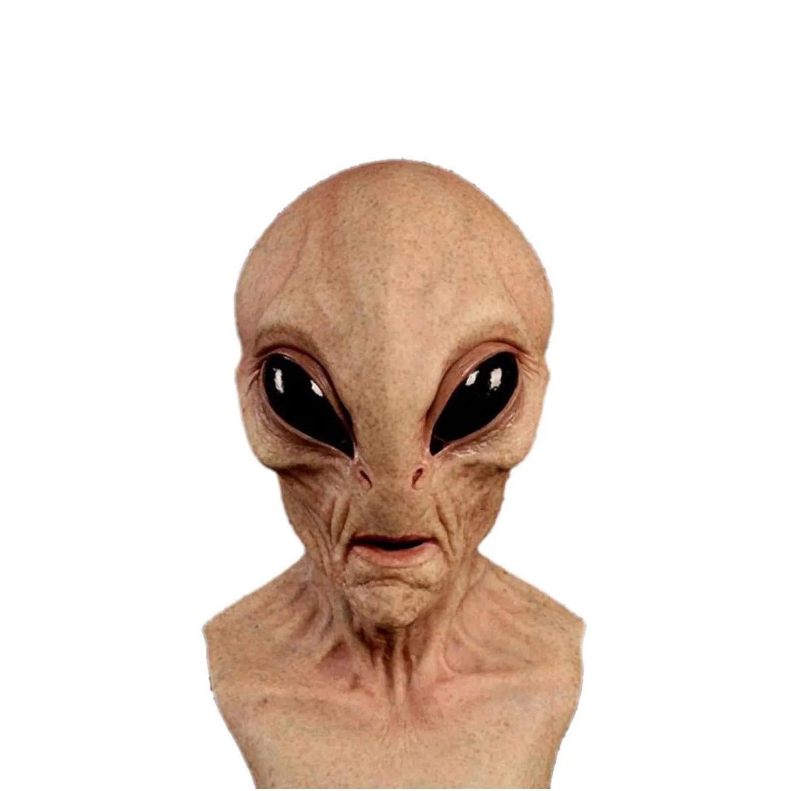 Alien Masks for Adults Latex Full Head Realistic Masks Fancy Dress for Halloween Costume Party Alien Latex Full Head Masks