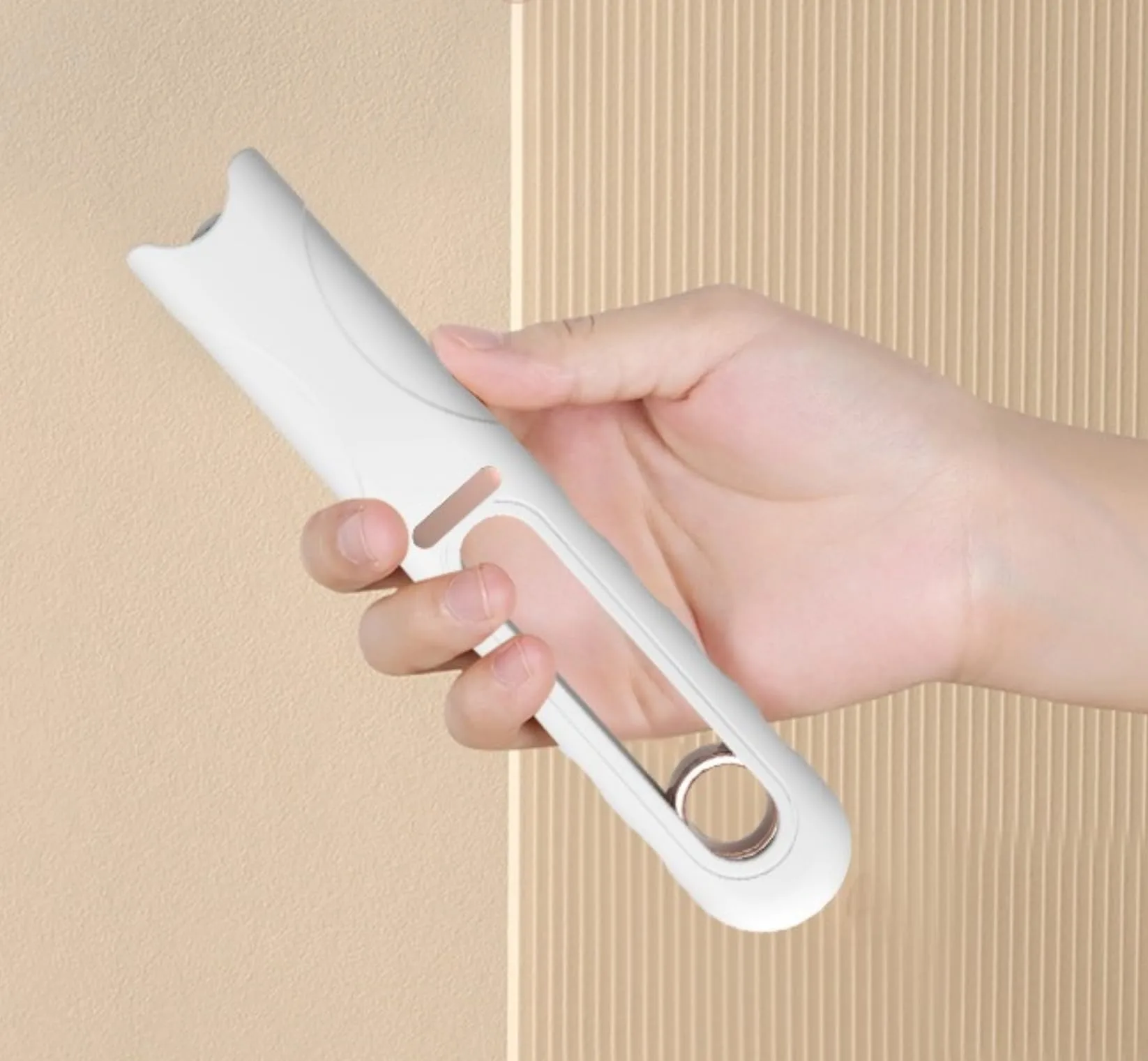 SOGIRNO Mini Mop Portable Self-Squeeze Small Mop, Self Squeezing Mini Mop with Quickie Mop Head, Portable Mini Mop for Bathroom Kitchen Desktop Glass and Car Window