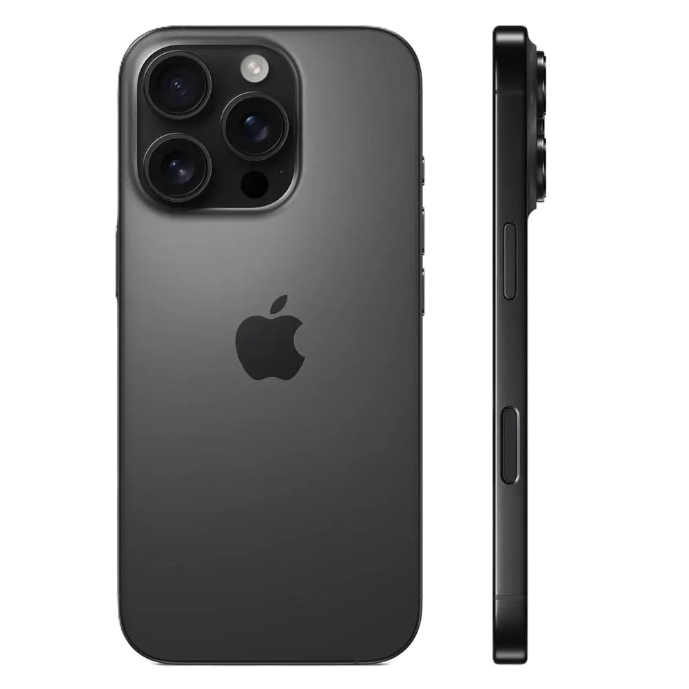 Apple iPhone (Renewed Premium) 16 Pro Max, US Version, 256GB, Black Titanium - Unlocked